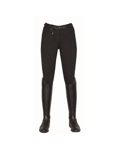 Pantalon d'équitation confort bi-extensible HKM Noir