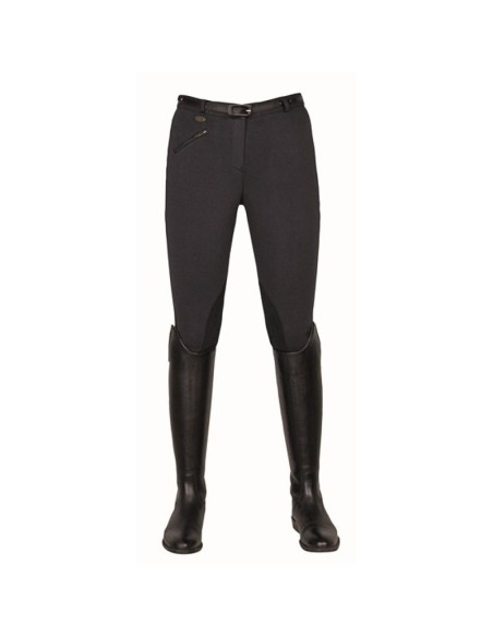 Pantalon d'équitation confort bi-extensible HKM Marine