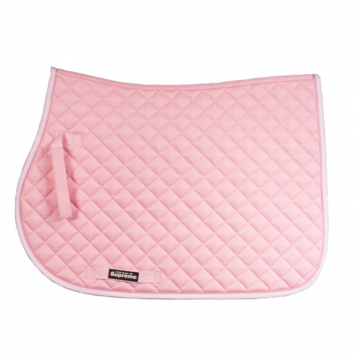 Tapis De Selle Suzie Little Rider – Poney/épi – Taille Marine/rose – Neuf