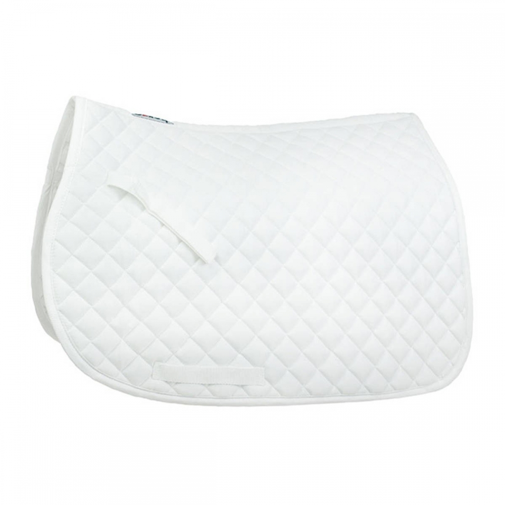 Tapis de Selle avec Poche, Coton Black Cheval islandais Tapis de Selle avec Poche, Coton Black Cheval islandais