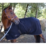 Couverture polaire sur-sangles croisées DMH Equitation