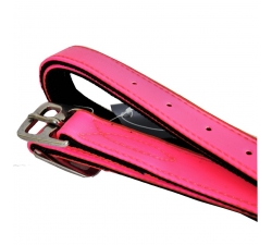 Etrivières biothane Colors DHM Equitation Rose fluo