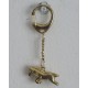 Porte-clés bijoux en forme de cheval Or