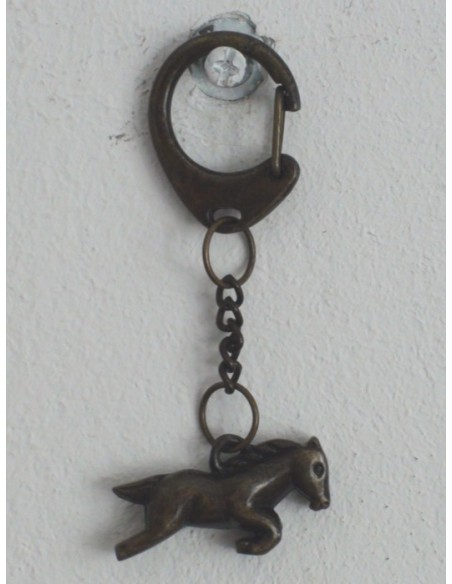 Porte-clés bijoux en forme de cheval Bronze