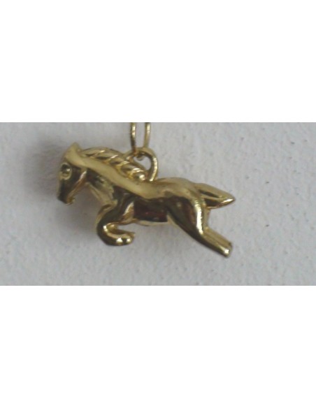 Porte-clés bijoux en forme de cheval Or