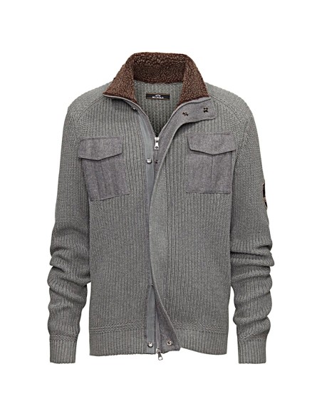 HV Polo Cardigan Homme Jeff HV-Polo