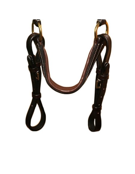 Coliier de chasse surpiqué Roma Dhm-Equitation Majestic
