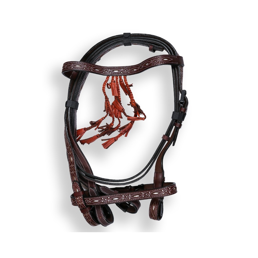 Bridon sans mors 5 en 1 - Briderie & accessoires - Equitation Bridon sans mors 5 en 1 - Briderie & accessoires - Equitation