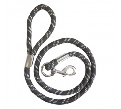 Laisse corde épaisse 1.50m Diego et Louna Gris foncé / Gris clair