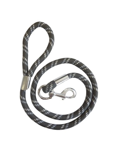 Laisse corde épaisse 1.50m Diego et Louna Gris foncé / Gris clair