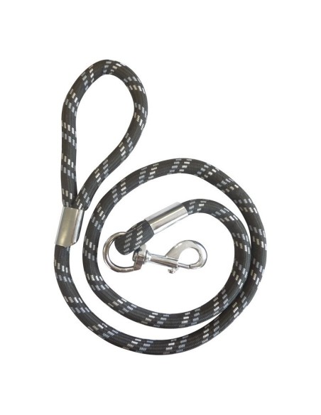 Laisse corde épaisse 1.50m Diego et Louna Gris foncé / Gris clair