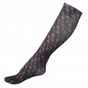 Chaussettes fines imprimés Horze Amira Noir / Gris