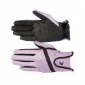 Gants Evelyn Horze, matière respirante Lilas