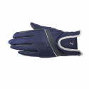 Gants Evelyn Horze, matière respirante Navy