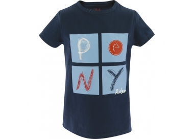 T-Shirt Pony Rider EQUI-KIDS Garcons