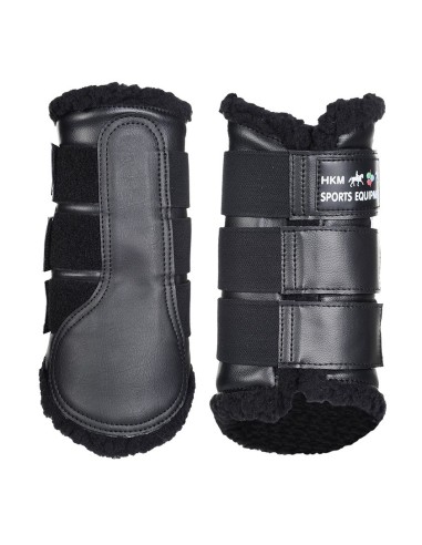 Guêtres Confort HKM Noir / Blanc