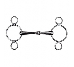 Verstellbares Gebiss 3 Ringe Feeling