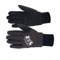 Gants d'équitation Thermo B Vertigo, femme Noir