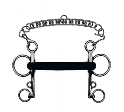 pelham-droit-caoutchouc