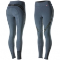 Culotte d'équitation Collant Silicone Fond intégral B Vertigo Jenny Bleu foncé