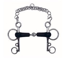 pelham-caoutchouc-brise