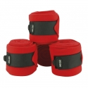 Bandes de polo C.S.O. ajustable Rouge