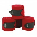 Bandes de polo C.S.O. ajustable Rouge foncé