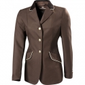Veste de concours Equithème destockée femme marron