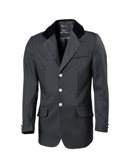 Veste de concours Equithème destockée homme noir