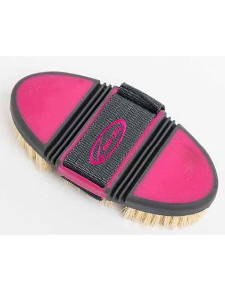 Brosse flexible en fibre de palmier Lami-Cell Fuchsia