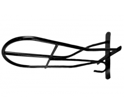 Porte-selle fixe pour écurie Noir