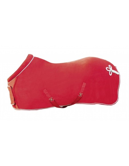 Couverture polaire avec col HKM Rouge