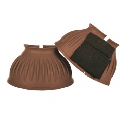 Cloches en caoutchouc avec fermeture Velcro,1 paire - HKM