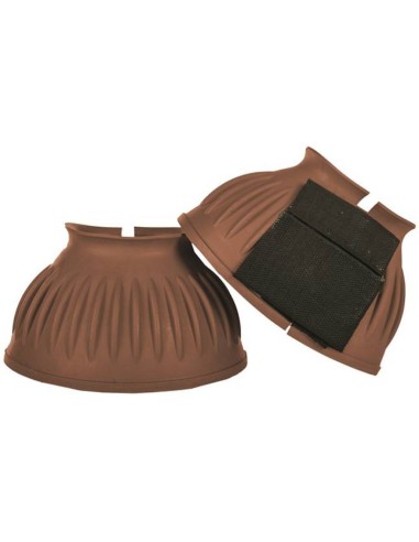 Cloches en caoutchouc avec fermeture Velcro,1 paire - HKM