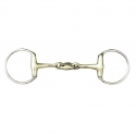 Mors double brisure 16 mm en maillechort