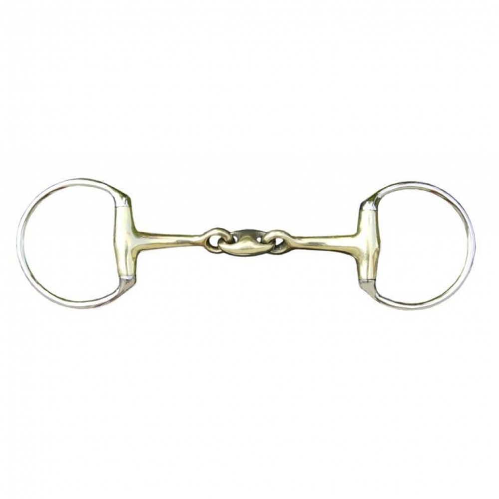 Mors double brisure 16 mm en maillechort
