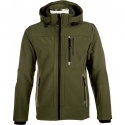 Veste Softshell sport pour homme - HKM Vert olive