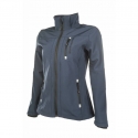 Veste Softshell sport pour enfant/femme- HKM Bleu foncé