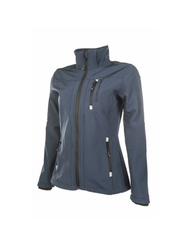 Veste Softshell sport pour enfant/femme- HKM Noir