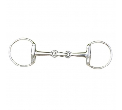 Mors double brisure 16 mm en inox - HKM