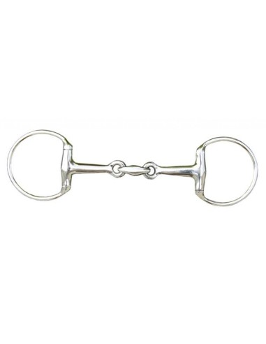 Mors double brisure 16 mm en inox - HKM Acier