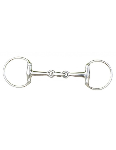 Mors double brisure 16 mm en inox - HKM