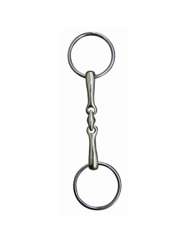 Mors double brisure 16mm en inox - HKM Acier