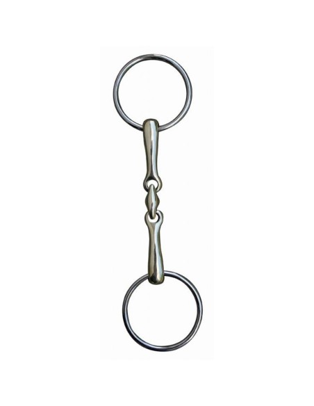 Mors double brisure 16mm en inox - HKM Acier