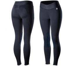 Culotte collant d'équitation d'hiver avec basanes Horze Active, femme