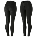 Culotte d'équitation anti-dérapant silicone Horze Daniela femme Noir