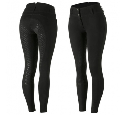 Culotte collant d'équitation d'hiver avec basanes Horze Active, femme