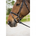 Bridon RIDING WORLD "Diamond", muserolle combinée