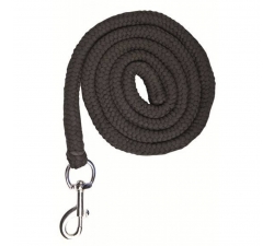 Longe -Stars- avec mousqueton Noir