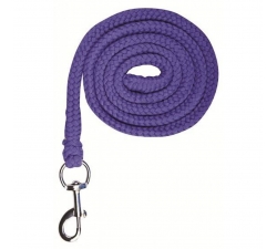Longe -Stars- avec mousqueton Lilas